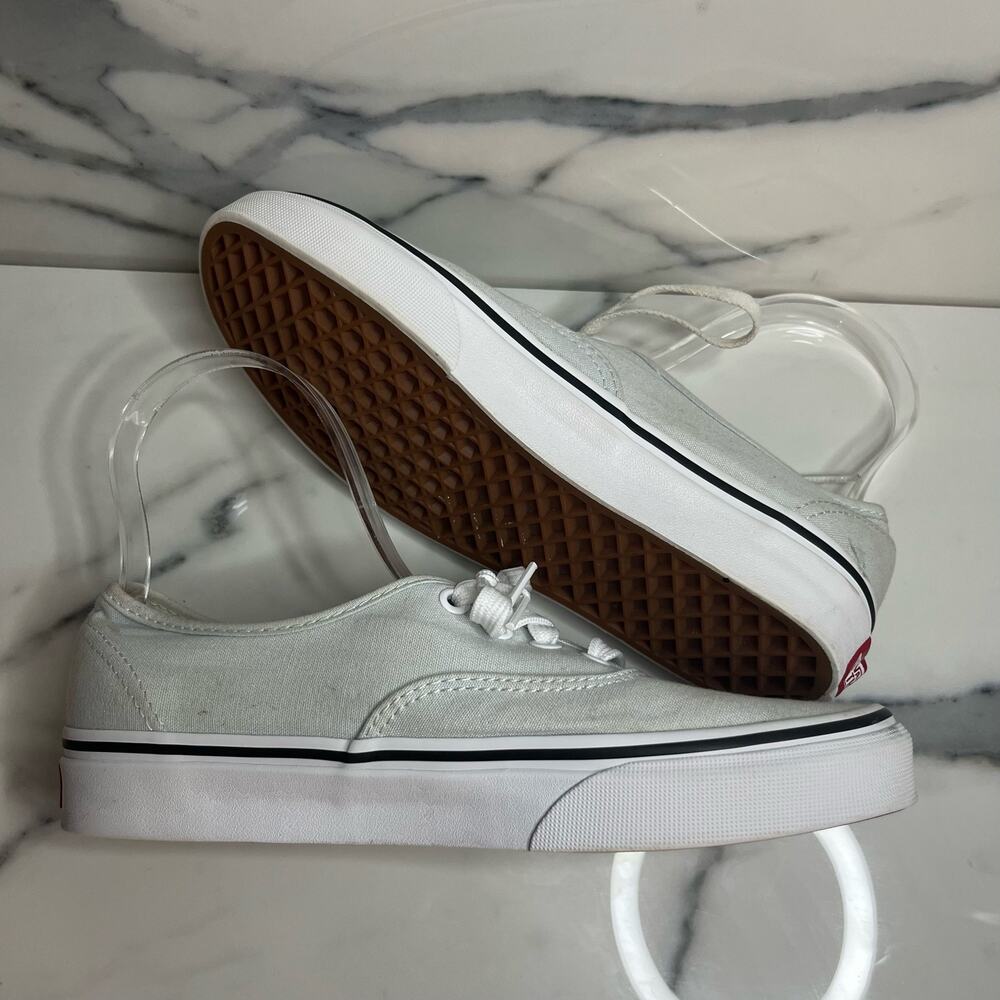 Vans | Classic Blue Canvas Off the Wall Skateboard Shoes Men Sz 6 Wm Sz 7.5 - Picture 6 of 8